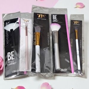 NWT BE Beauty Essentials Marble 5 Piece Makeup Brush Set